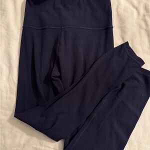 Athleta Ultra High Rise Elation Navy Leggings XS